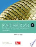 libro Matemáticas 4