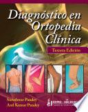 libro Diagnóstico En Ortopedia Clínica