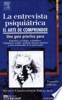 libro Entrevista Psiquiatrica