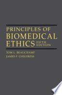 Principles Of Biomedical Ethics