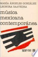 libro Música Mexicana Contemporánea