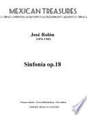 libro Sinfonia Op. 18