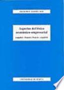 libro Aspectos Del Léxico Económico Empresarial