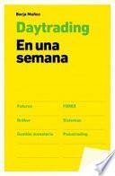 libro Daytrading : En Una Semana