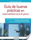 libro Guía De Buenas Prácticas En Responsabilidad Social De Género