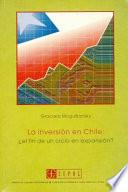 libro La Inversión En Chile