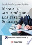 Manual De Actuación De Los Testigos Sociales