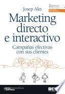 libro Marketing Directo E Interactivo 2 Edic