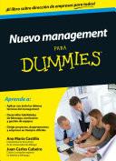 Nuevo Management Para Dummies