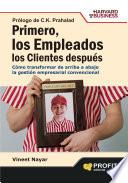 libro Primero, Los Empleados. Los Clientes Después