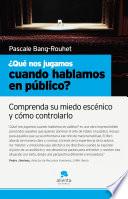 libro ¿qué Nos Jugamos Cuando Hablamos En Público?