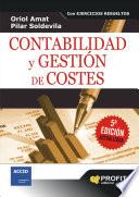 libro Contabilidad Y GestiÓn De Costes