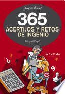 365 Acertijos Y Retos De Ingenio