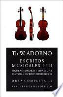 libro Escritos Musicales I Iii