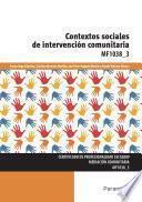 Mf1038_3   Contextos Sociales De Intervención Comunitaria