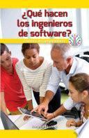 libro ¿qué Hacen Los Ingenieros De Software? Carreras En Computación (what Do Software Engineers Do?: Careers In Computers)