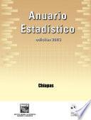 libro Anuario Estadístico Del Estado De Chiapas 2003