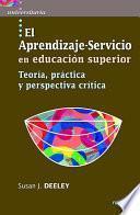 El Aprendizaje Servicio En Educación Superior