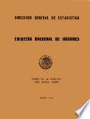 Encuesta Nacional De Hogares. Diseño De La Muestra