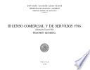 Iii Censo Comercial Y De Servicios 1956. Información Censal 1955. Resumen General