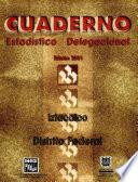 Iztacalco, Distrito Federal. Cuaderno Estadístico Delegacional 2001