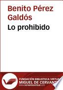 libro Lo Prohibido