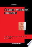 libro Cuando Podamos Entender. Candela Basko Cuenta Su Historia En Los 70¨