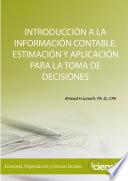 libro Introducción A La Contabilidad Para La Toma De Decisiones Estimación Y Aplicación