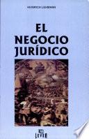 libro El Negocio Jurídico