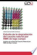 libro Estudio De La Degradación Del Caucho Natural Por Rmn De Bajo Campo