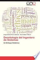 libro Deontología Del Ingeniero De Sistemas