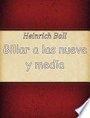 libro Billar A Las Nueve Y Media