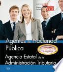 libro Agentes De Hacienda Pública. Agencia Estatal De La Administración Tributaria. Test