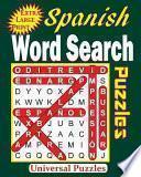 libro Spanish Word Search Puzzles