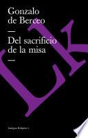 Del Sacrificio De La Misa