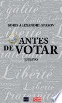 libro 1 Euro Antes De Votar