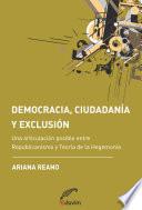 Democracia, Ciudadanía Y Exclusión