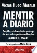 libro Mentir A Diario