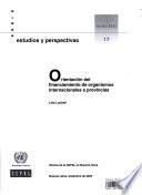 libro Orientación Del Financiamiento De Organismos Internacionales A Provincias