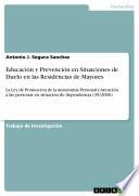 Educación Y Prevención En Situaciones De Duelo En Las Residencias De Mayores