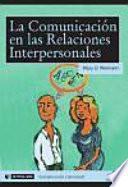 libro La Comunicación En Las Relaciones Interpersonales