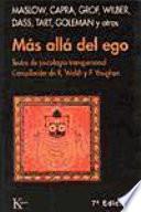 libro Más Allá Del Ego