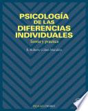 Psicología De Las Diferencias Individuales