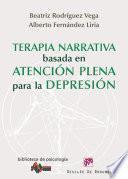 libro Terapia Narrativa Basada En La Atención Plena Para La Depresión