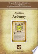 libro Apellido Ardenuy