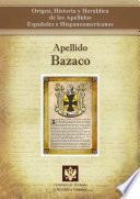 libro Apellido Bazaco