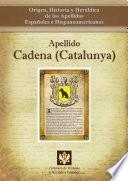 libro Apellido Cadena (catalunya)