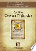 libro Apellido Cervera (valencia)