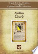 libro Apellido Ciuró