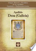 libro Apellido Deza (galicia)